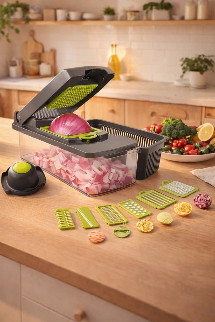 Vegetable Cutter, Chopper & Slicer
