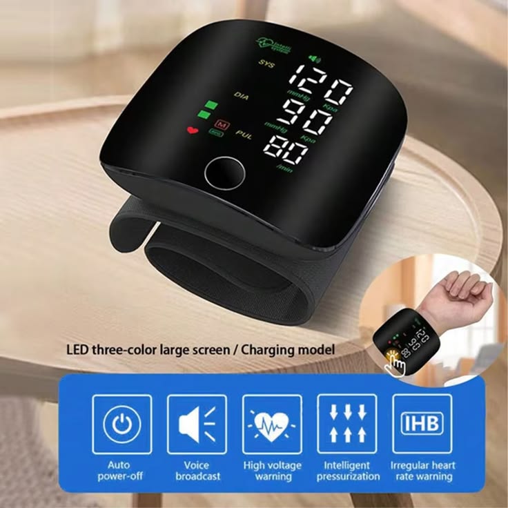 Wrist Electronic Sphygmomanometer | BP Operator